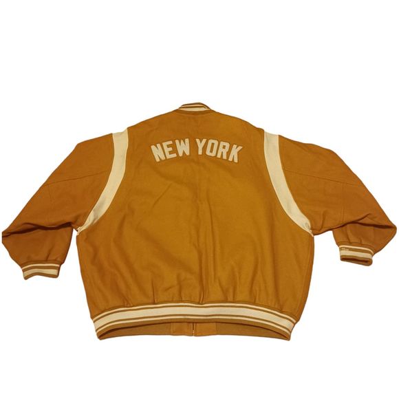 Mitchell & Ness Vintage 2006 Wool NY Yankees Quilted Jacket Men's Size 5… - Picture 6 of 11